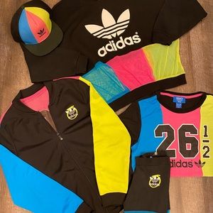 Neon Rita Ora Adidas Originals 5PC Set